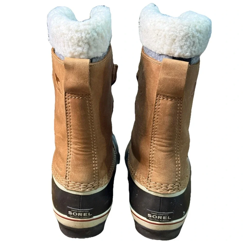 Sorel Yoot Pac Waterproof Boots Faux Fur Insulted Winter Boots Leather Size‎ 4